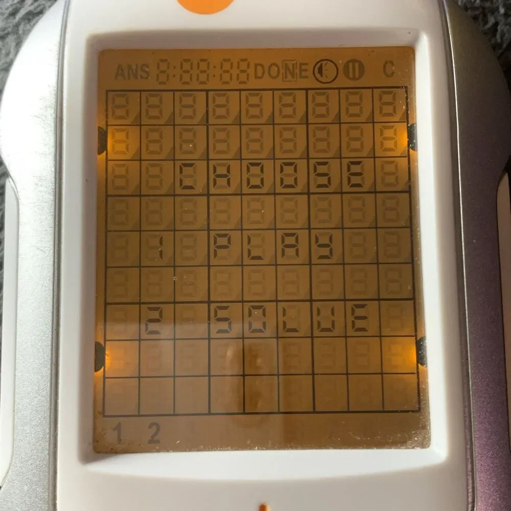 Techno Source Sudoku Illuminated With Stylus Tested & Working